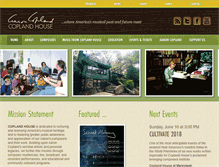 Tablet Screenshot of coplandhouse.org